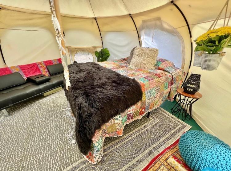 The Aries-A Stargazing, Luxury Glamping Tent Rogersville Exterior photo